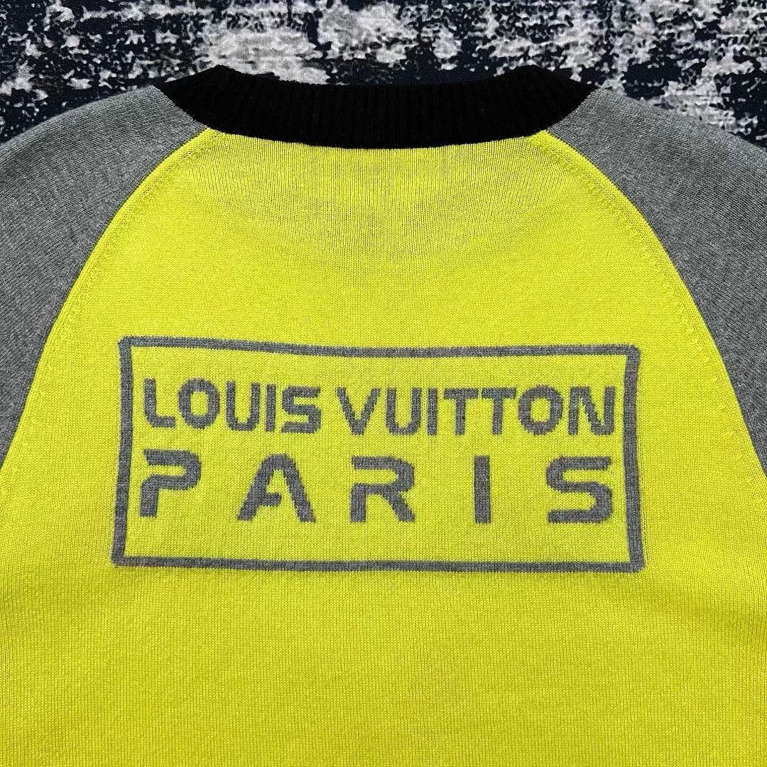 Louis Vuitton LV back logo knit sweater XL like new Size US XL / EU 56 / 4 - 6 Thumbnail
