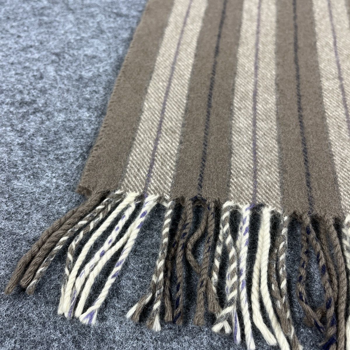 Alfred Dunhill × Vintage Vintage Dunhill Scarf / Muffler / Neckwear T997 Size ONE SIZE - 7 Thumbnail