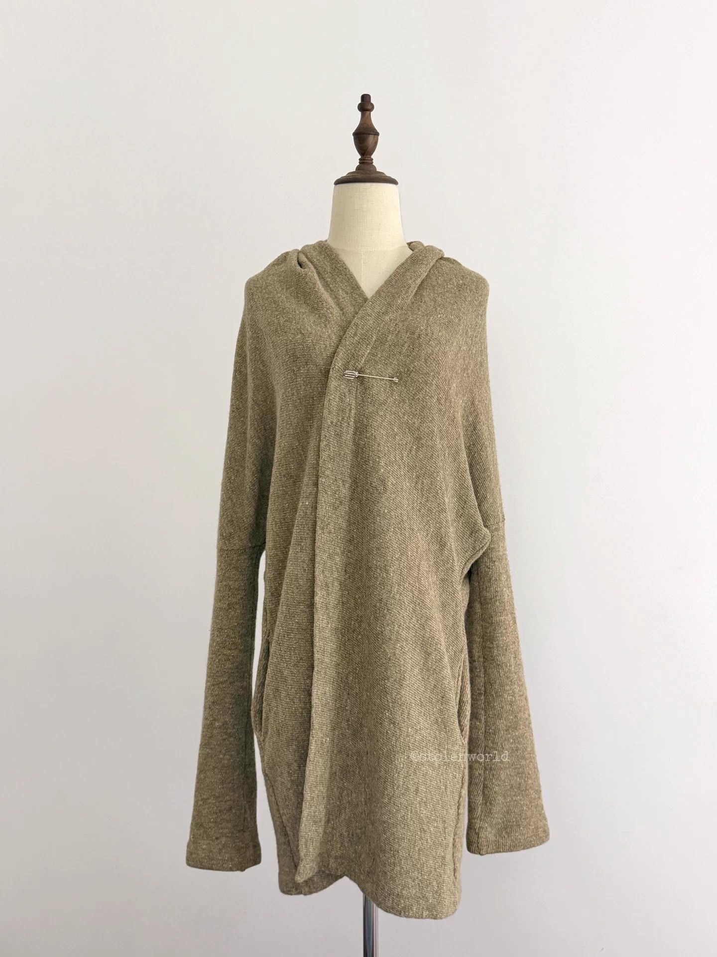 Limi Feu Limi Feu Oatmeal Camel Slouchy Knit Cardigan Size S / US 4 / IT 40 - 3 Thumbnail