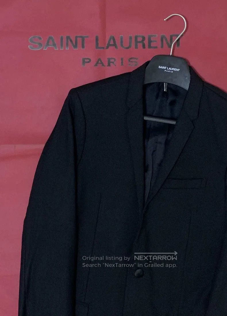 Dior Dior Black small notched lapel suit Size US M / EU 48-50 / 2 - 8 Thumbnail