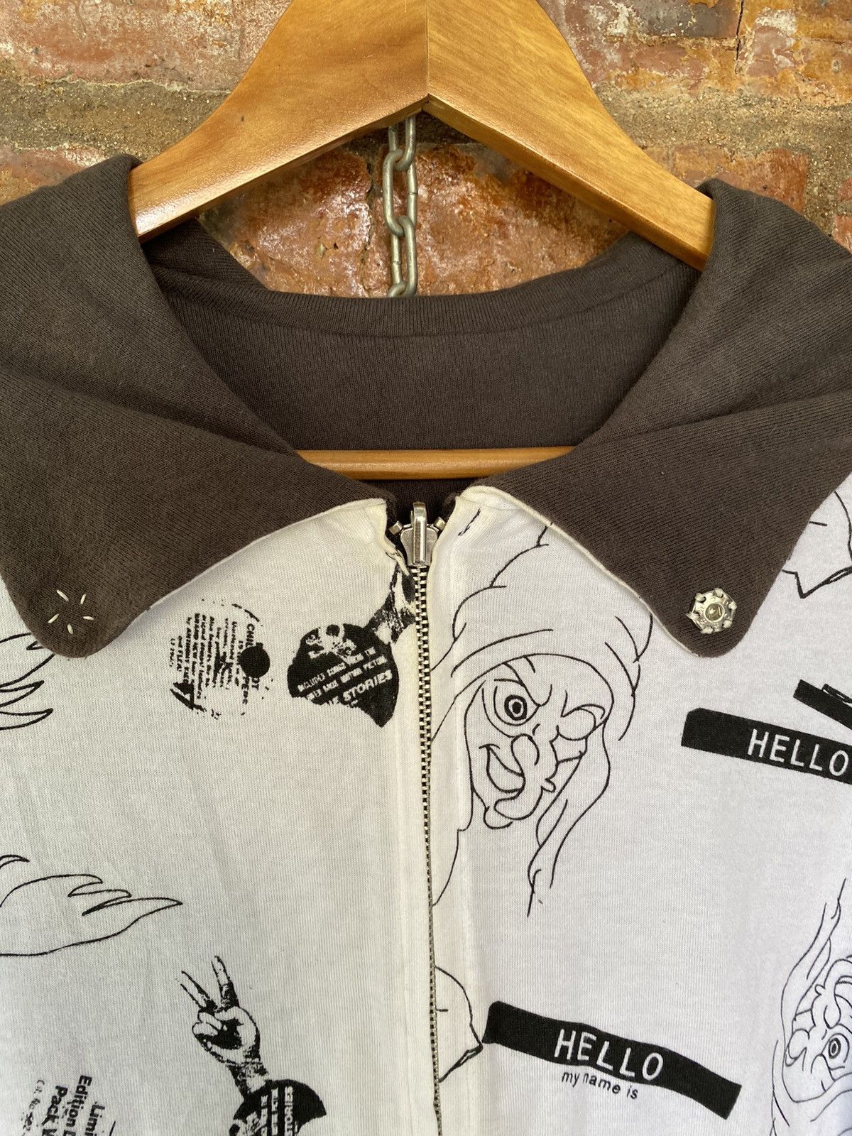 Beauty Beast 1990s Guell mustard Japan Reversible Limited witch hunt Size US M / EU 48-50 / 2 - 13 Thumbnail