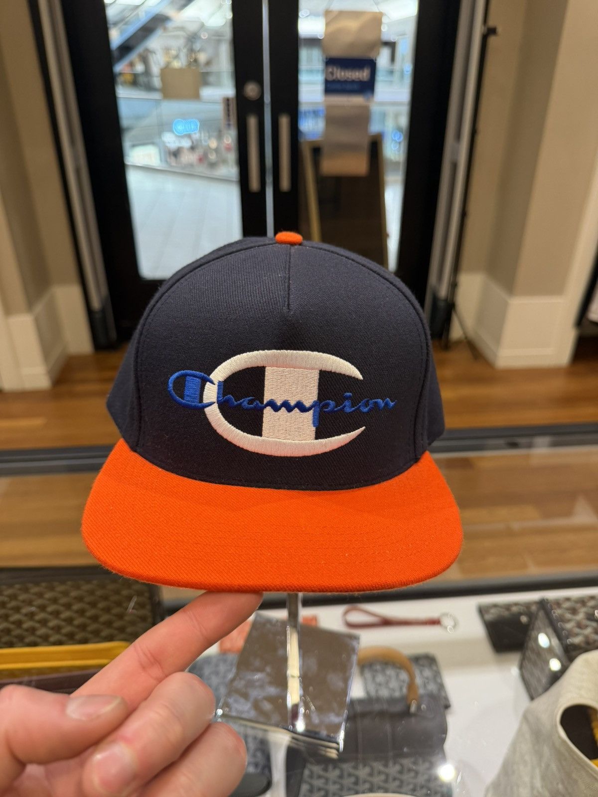 Supreme Supreme Champion 5 Panel Hat - Orange / Navy Size ONE SIZE - 1 Thumbnail