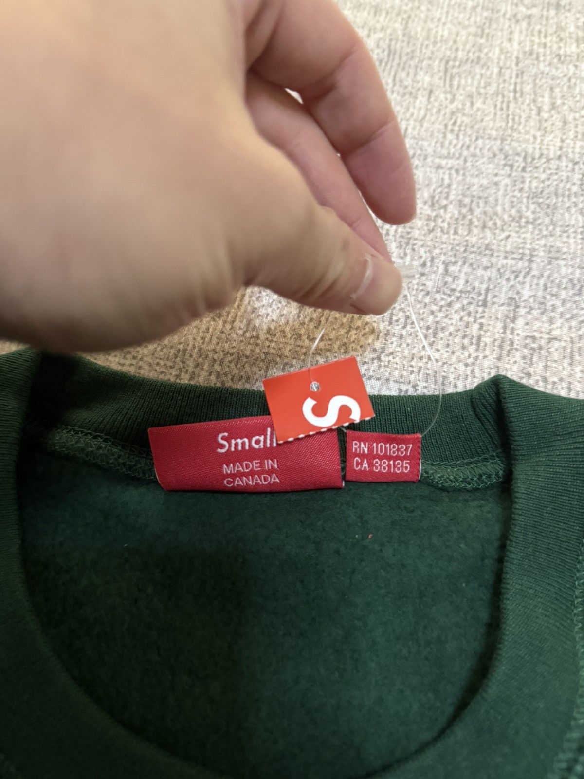 Supreme Supreme fw18 dark green box logo crewneck Size US S / EU 44-46 / 1 - 4 Thumbnail
