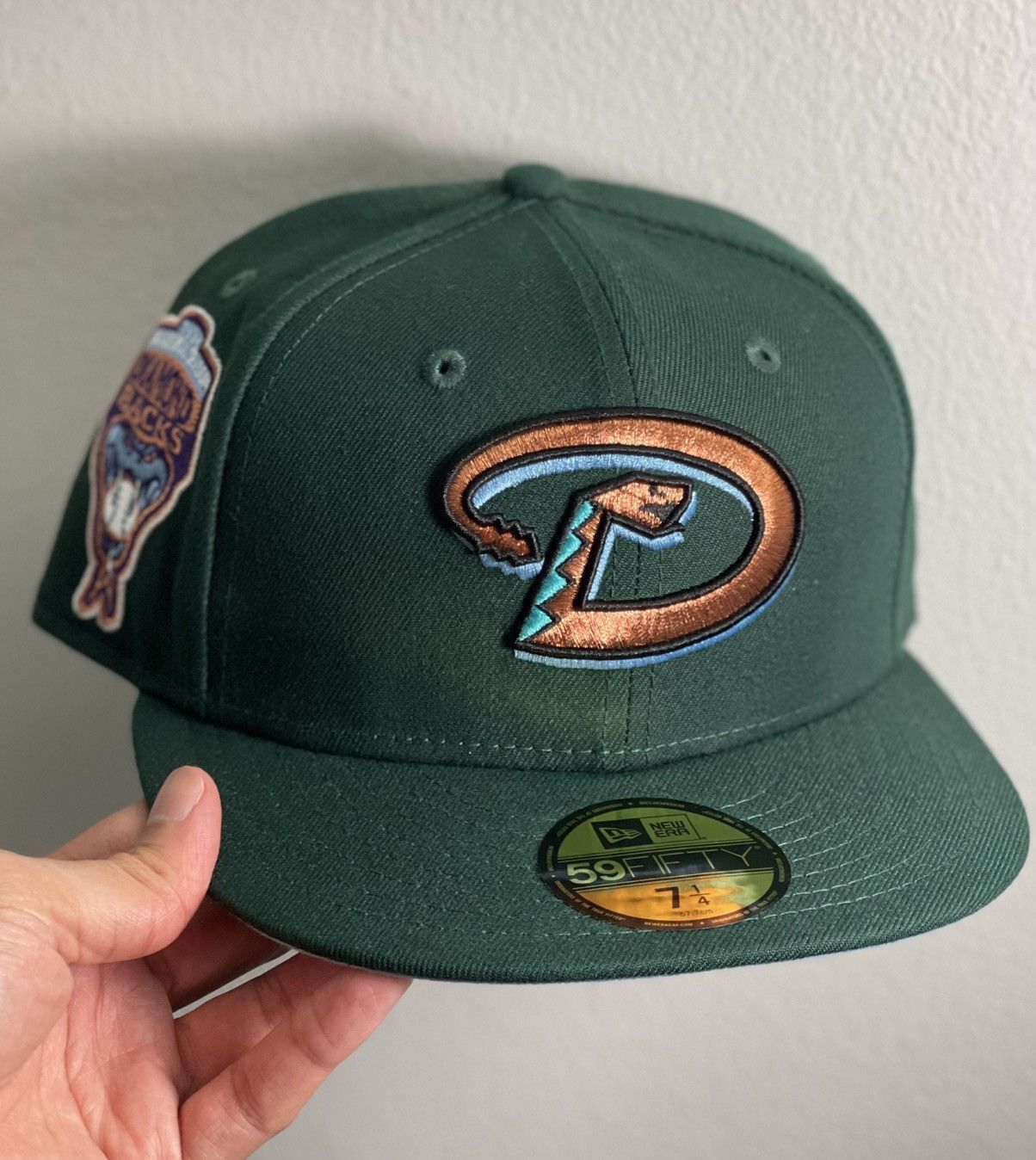 Hat Club × MLB × New Era 7 1/4 Hat Club Exclusive “OG Green Icy” Arizona Diamondbacks Size ONE SIZE - 1 Thumbnail