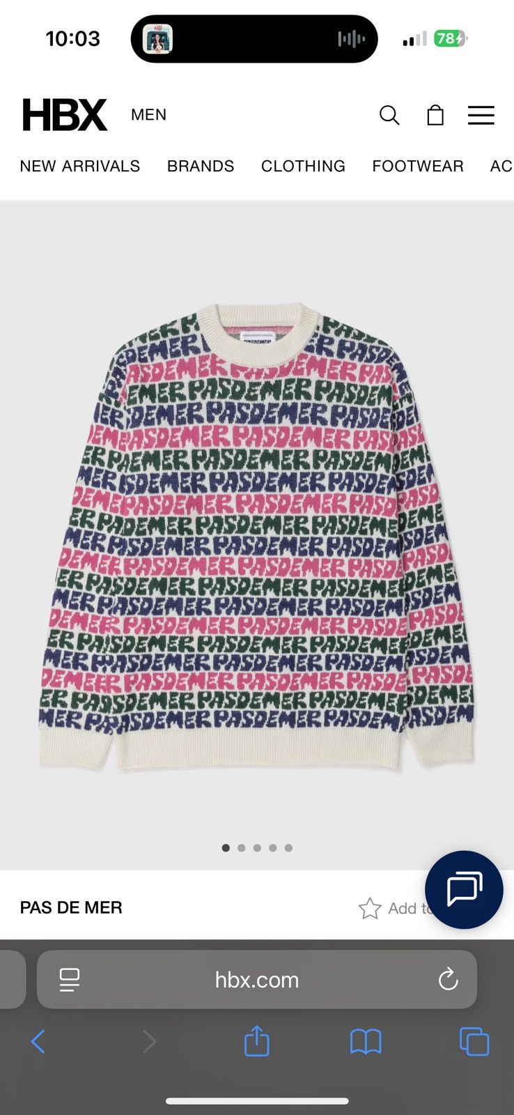 Other Graffiti Knit sweater Size US M / EU 48-50 / 2 - 2 Thumbnail