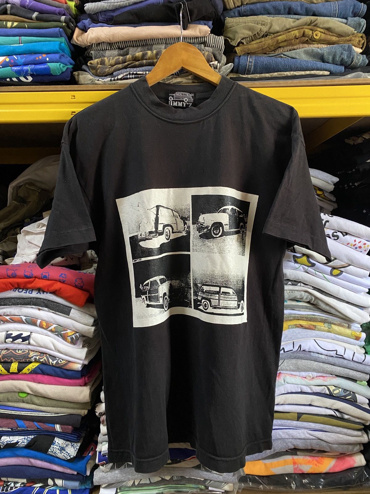 Shorty's Skateboards × Vintage Vintage 90s OG JIMMY Z Skateboard Graphic USA turtleneck Size US L / EU 52-54 / 3 - 1 Thumbnail
