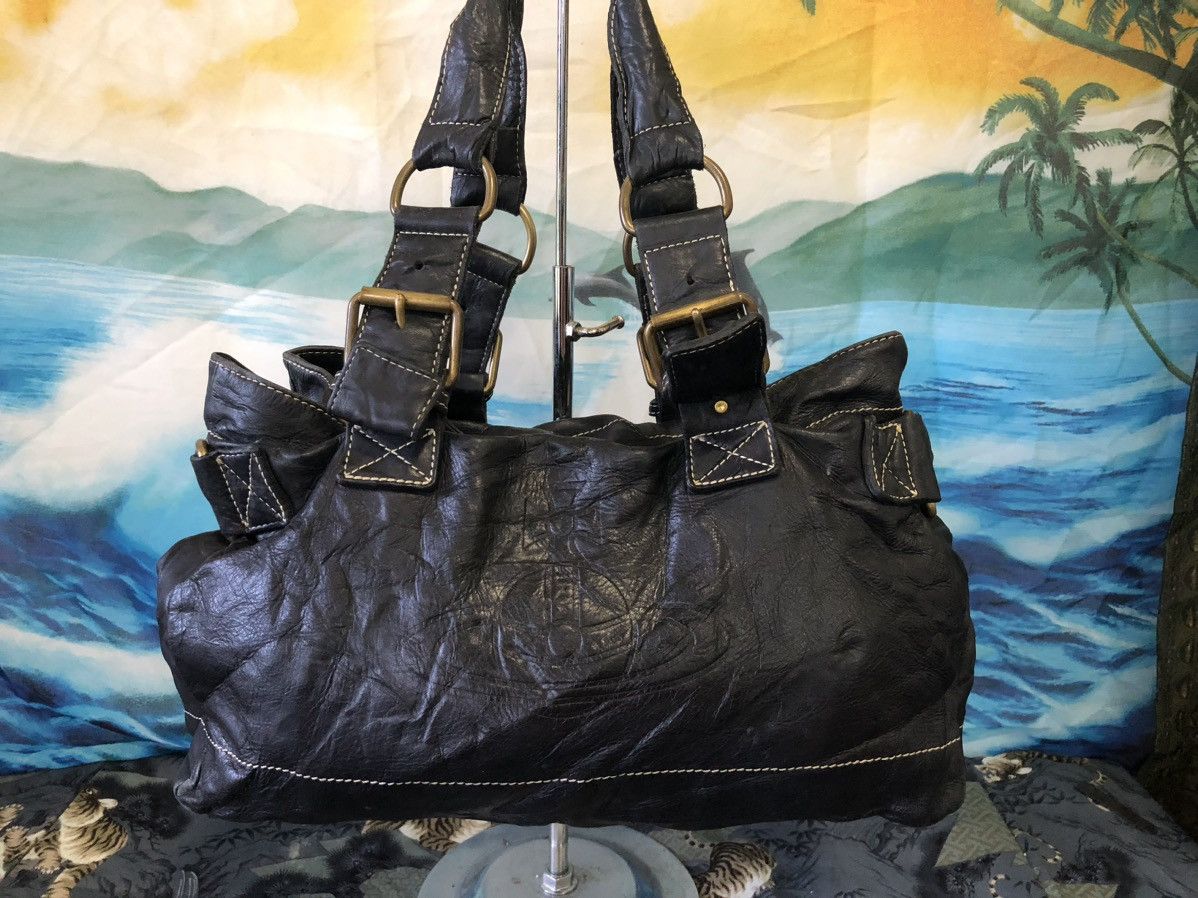 Vintage × Vivienne Westwood Vintage Vivienne Westwood leather handbag Size ONE SIZE - 3 Thumbnail