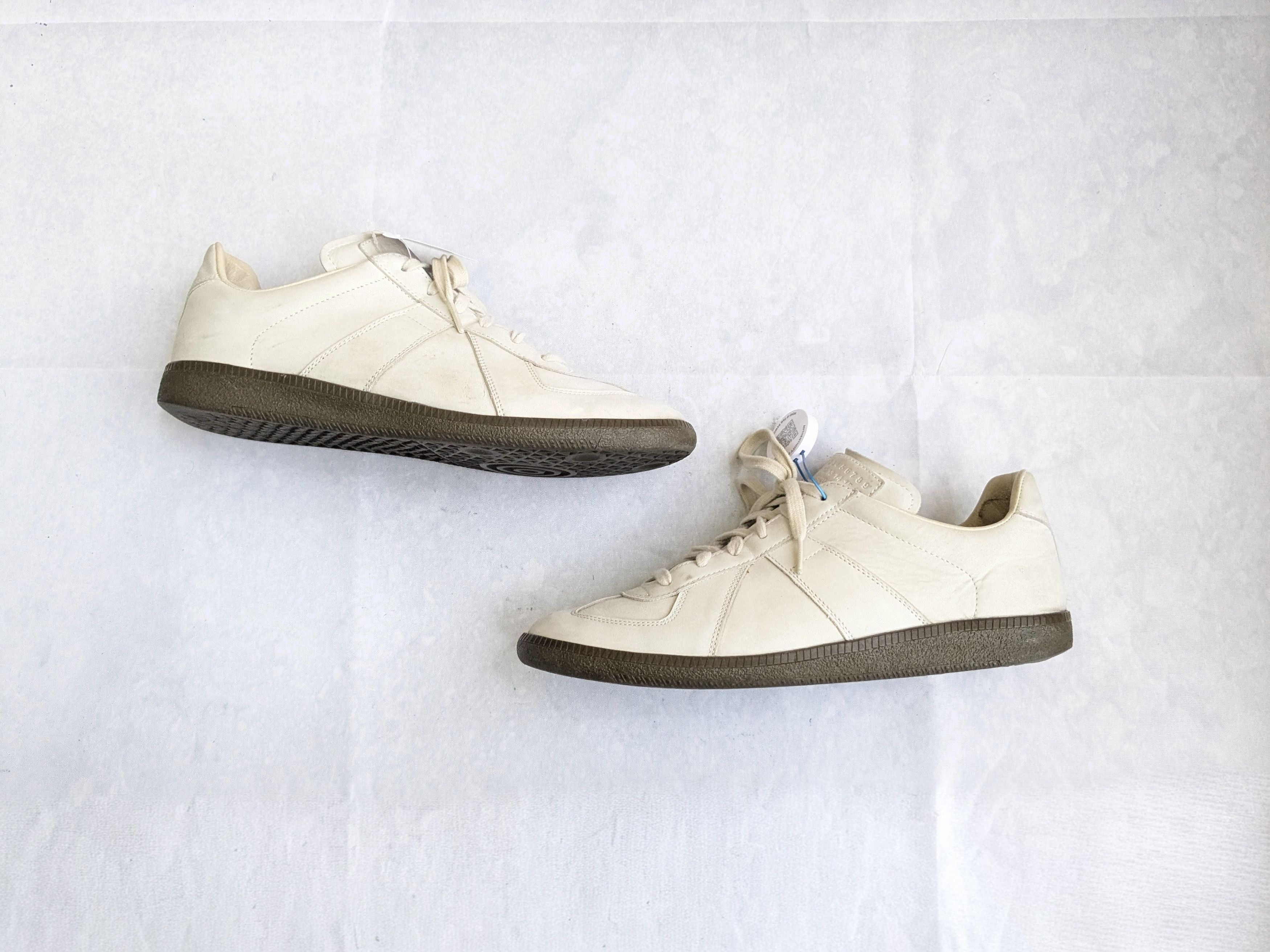Maison Margiela Replica Gat Light Gray 9.5 42.5 Low Tops