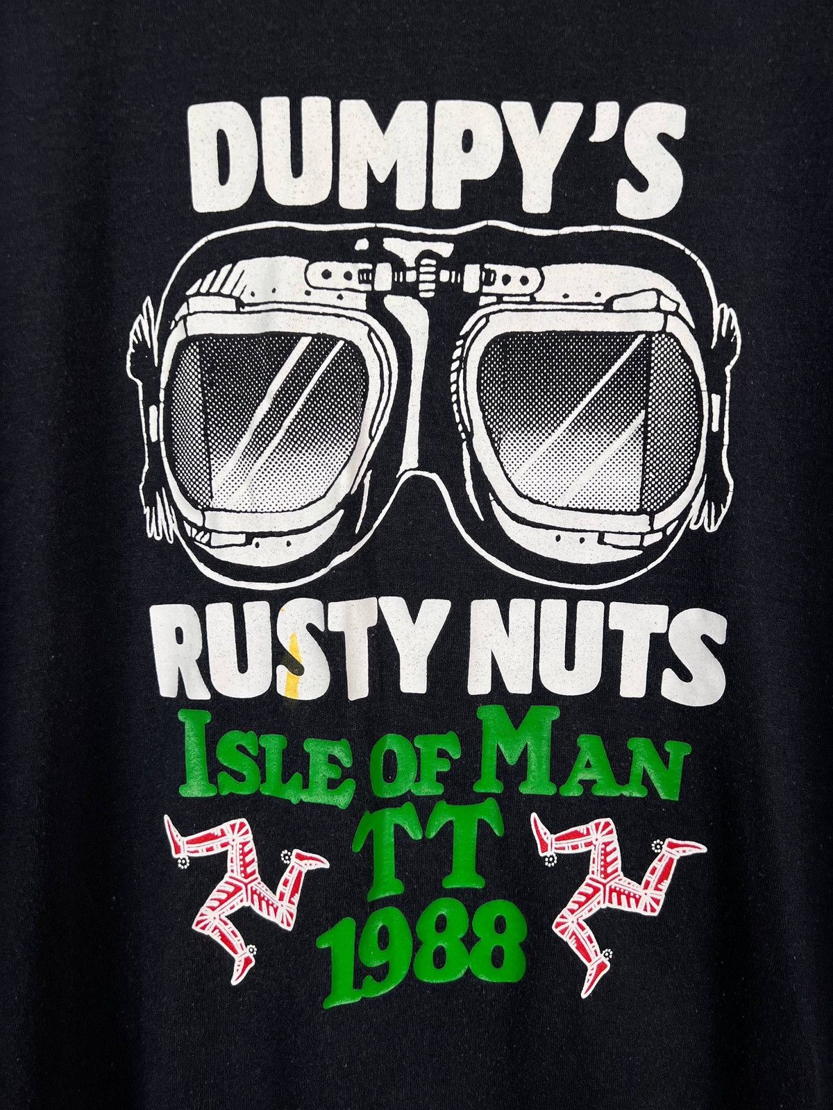 Other Dumpy’s rusty nuts Isle of Man tt 1988 band vintage size M Size US M / EU 48-50 / 2 - 6 Thumbnail