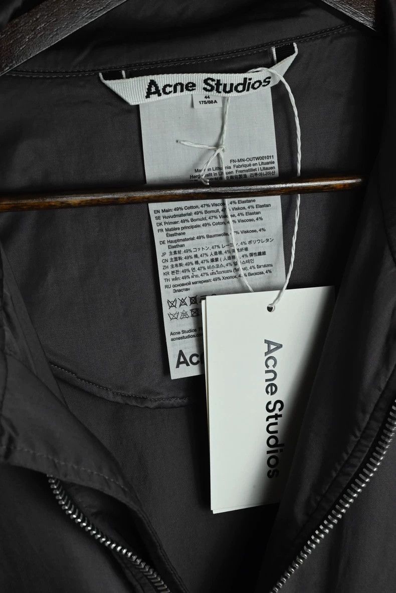 Acne Studios acne studios Nylon coat with epaulets 2505-Nextarrow Size US S / EU 44-46 / 1 - 2 Thumbnail