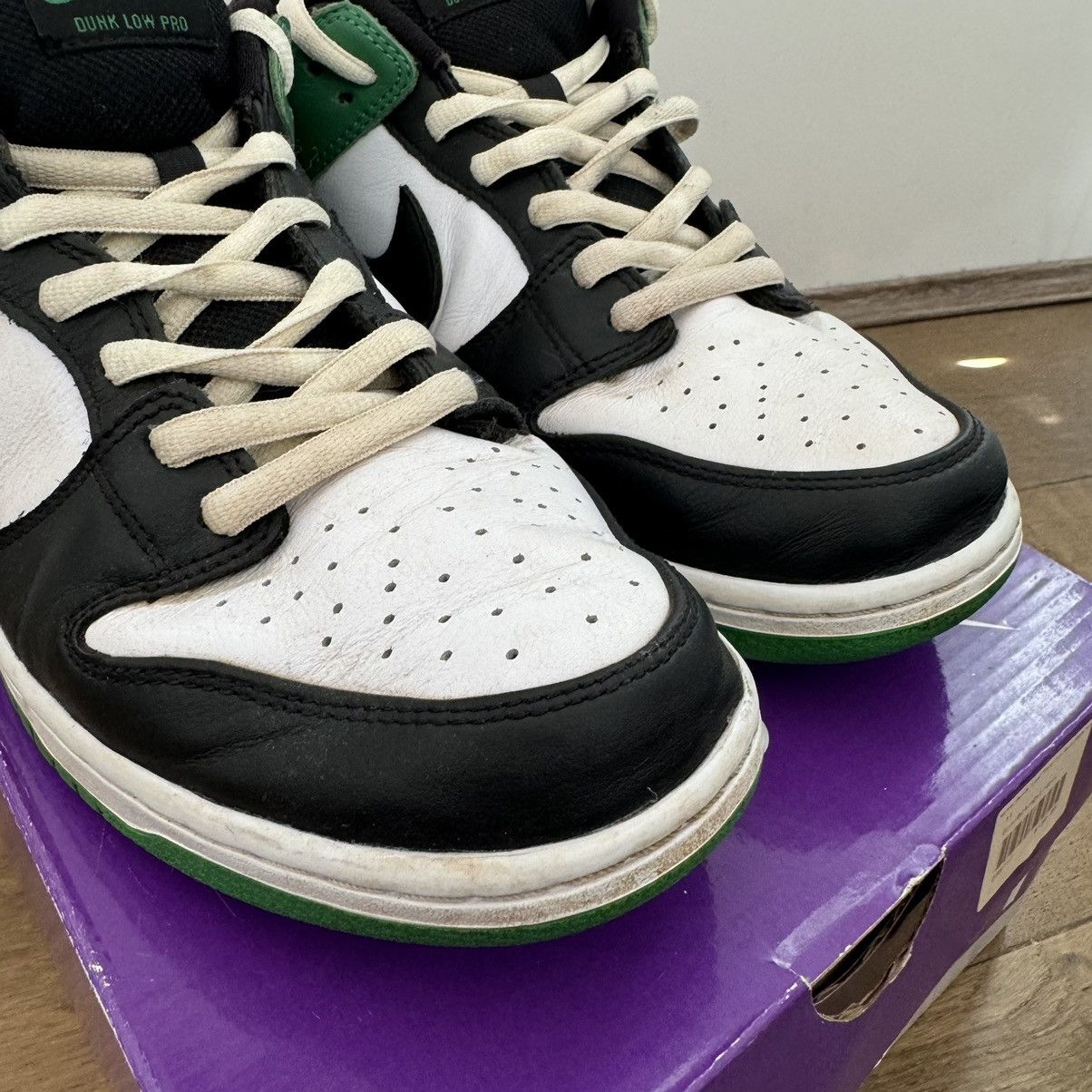 Nike Nike Dunk Low SB Lucky Green Size US 11 / EU 44 - 5 Thumbnail