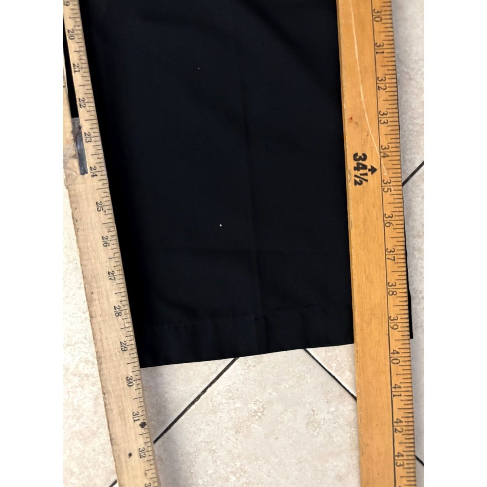 Adidas Adidas Pants Mens 34 x 30 Black Performance Tech Golf Chino 5743 Pants Mens Regular Black Golf Chino 34 Inseam 30in Adidas Men Black 34x30 Size US 34 / EU 50 - 7 Thumbnail
