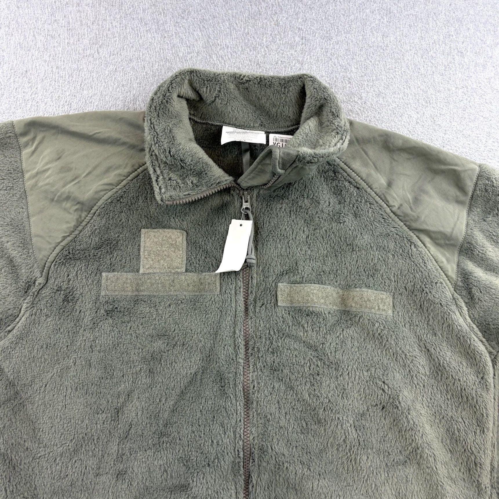 Vintage Peckham, Inc. Jacket Mens MT Green Fleece Cold Weather GEN III Military Army Jacket zip pocket Insulated Lined Full Zip Casual Workwear Outdoor Size US M / EU 48-50 / 2 - 7 Thumbnail