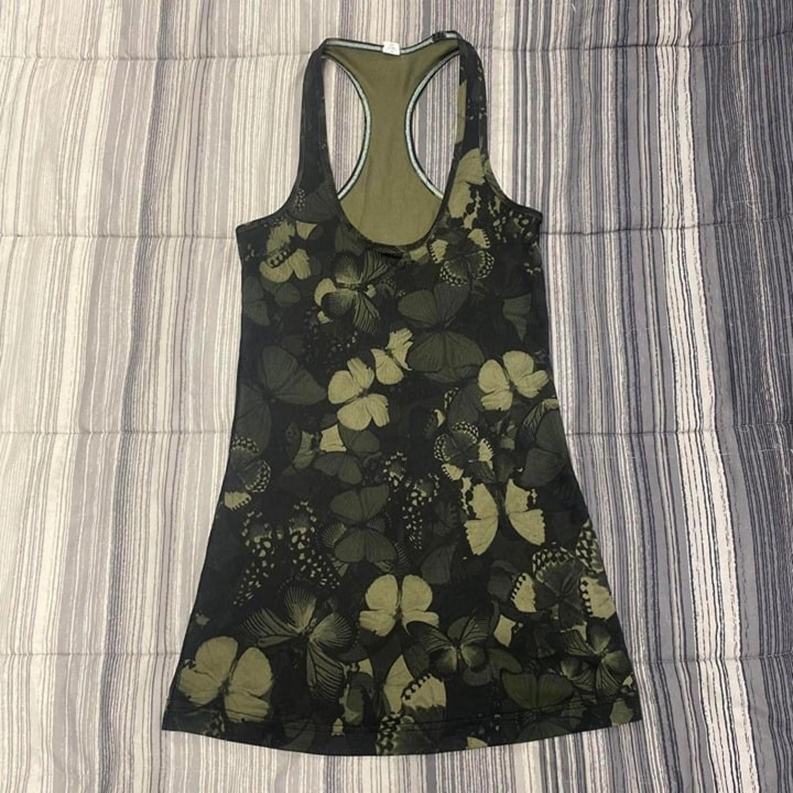 Lululemon Lululemon Green Cool Racer Back tank top Size XS / US 0-2 / IT 36-38 - 3 Thumbnail