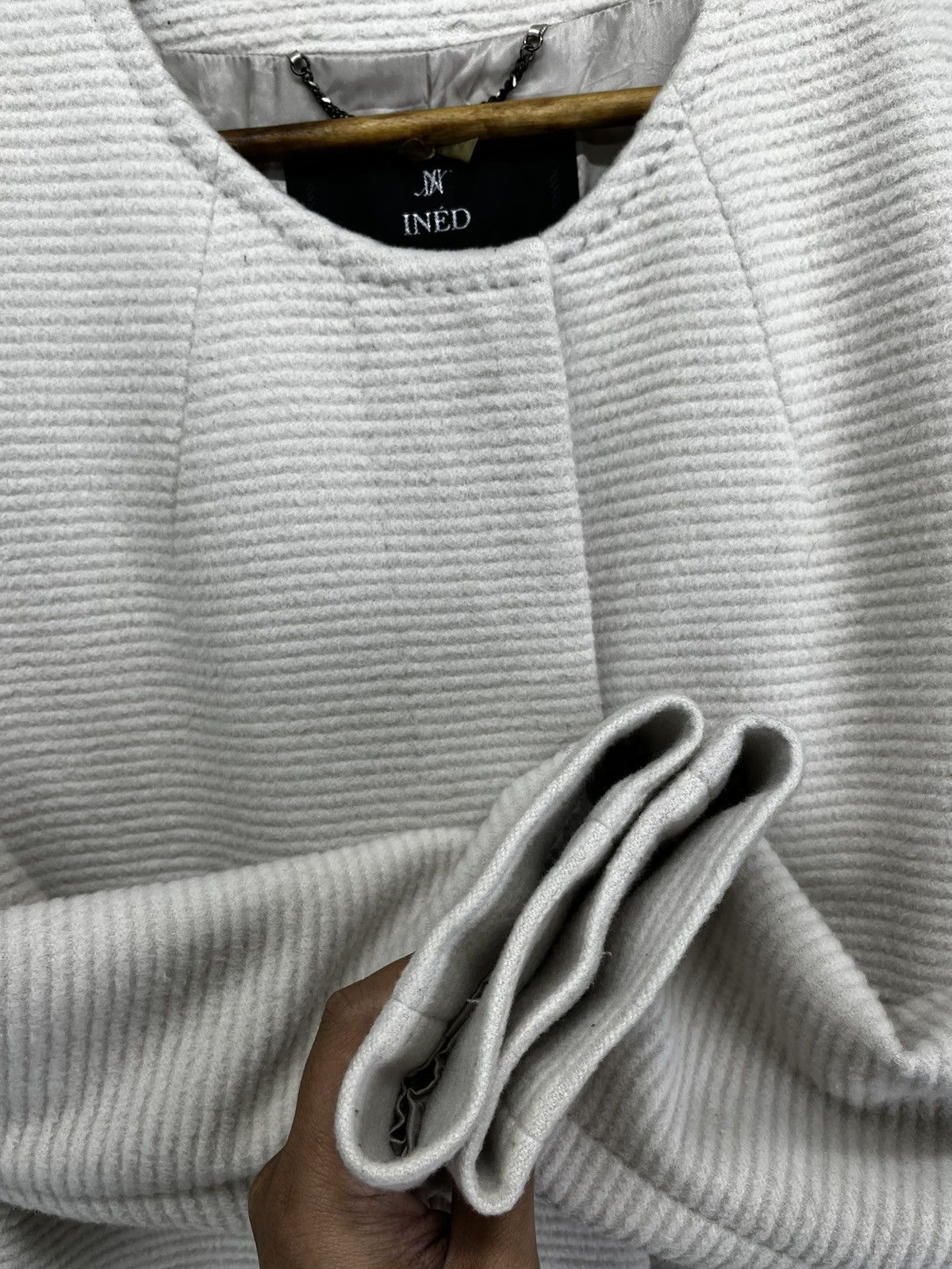 Yohji Yamamoto Ined by Yohji Yamamoto Button Up Wool Jacket Size M / US 6-8 / IT 42-44 - 10 Thumbnail