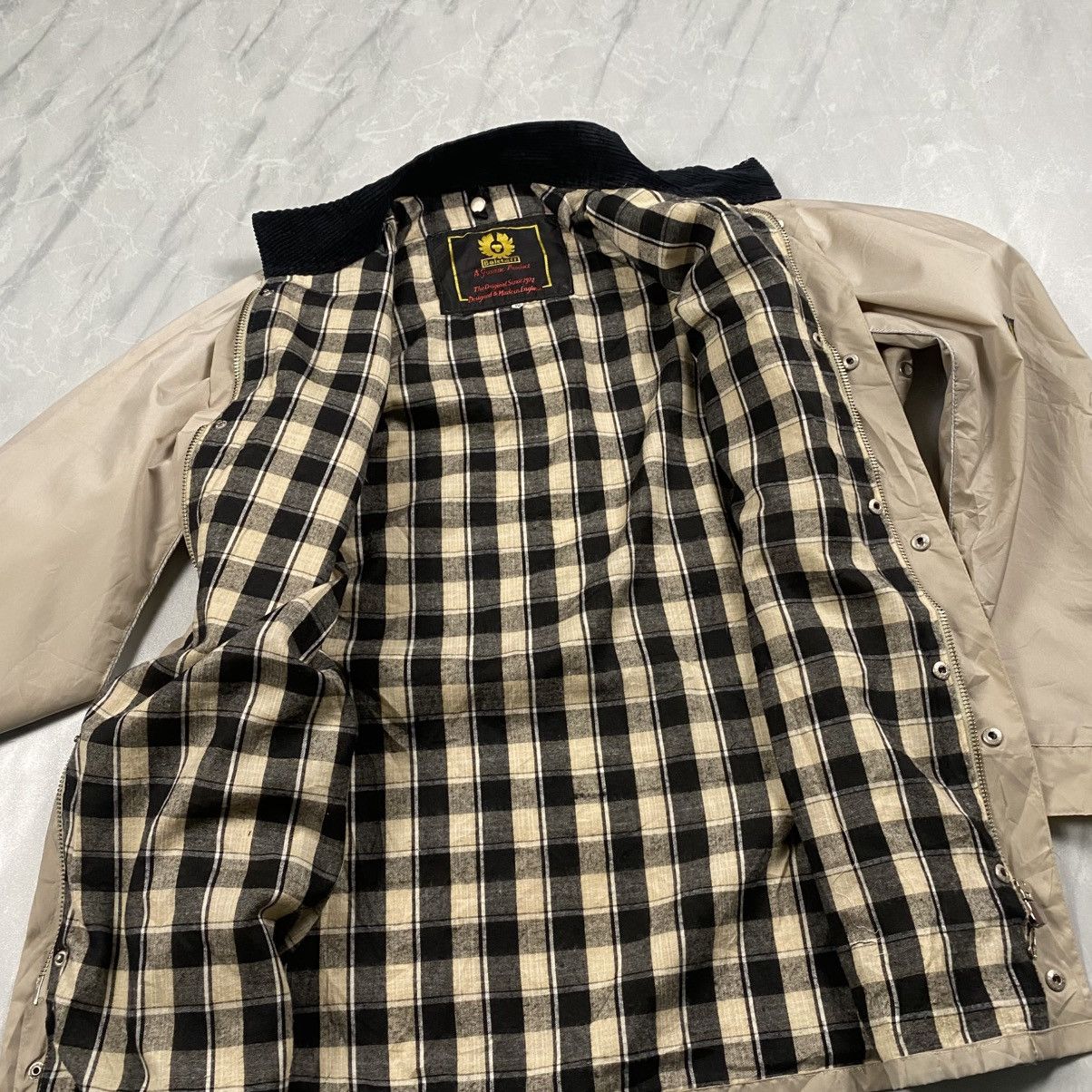 Belstaff Vintage Belstaff Light Army Jacket Size US XL / EU 56 / 4 - 10 Thumbnail