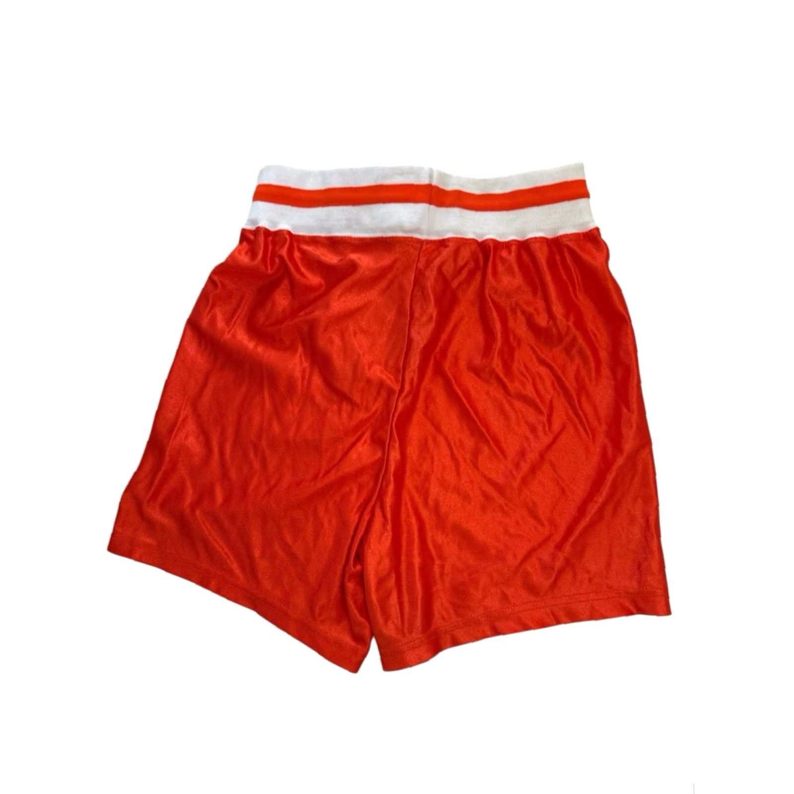 Vintage VINTAGE Don Alleson Dazzle Basketball Shorts Womens M Orange USA 1990s NOS NWT Athletic Nylon 5" Inseam Womens Size 32" / US 10 / IT 46 - 6 Thumbnail