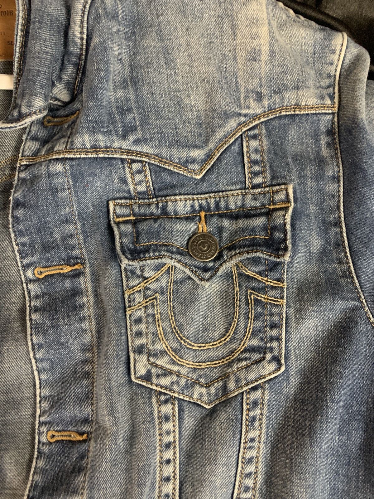 True Religion Rare true religion denim jacket Size US XL / EU 56 / 4 - 3 Thumbnail