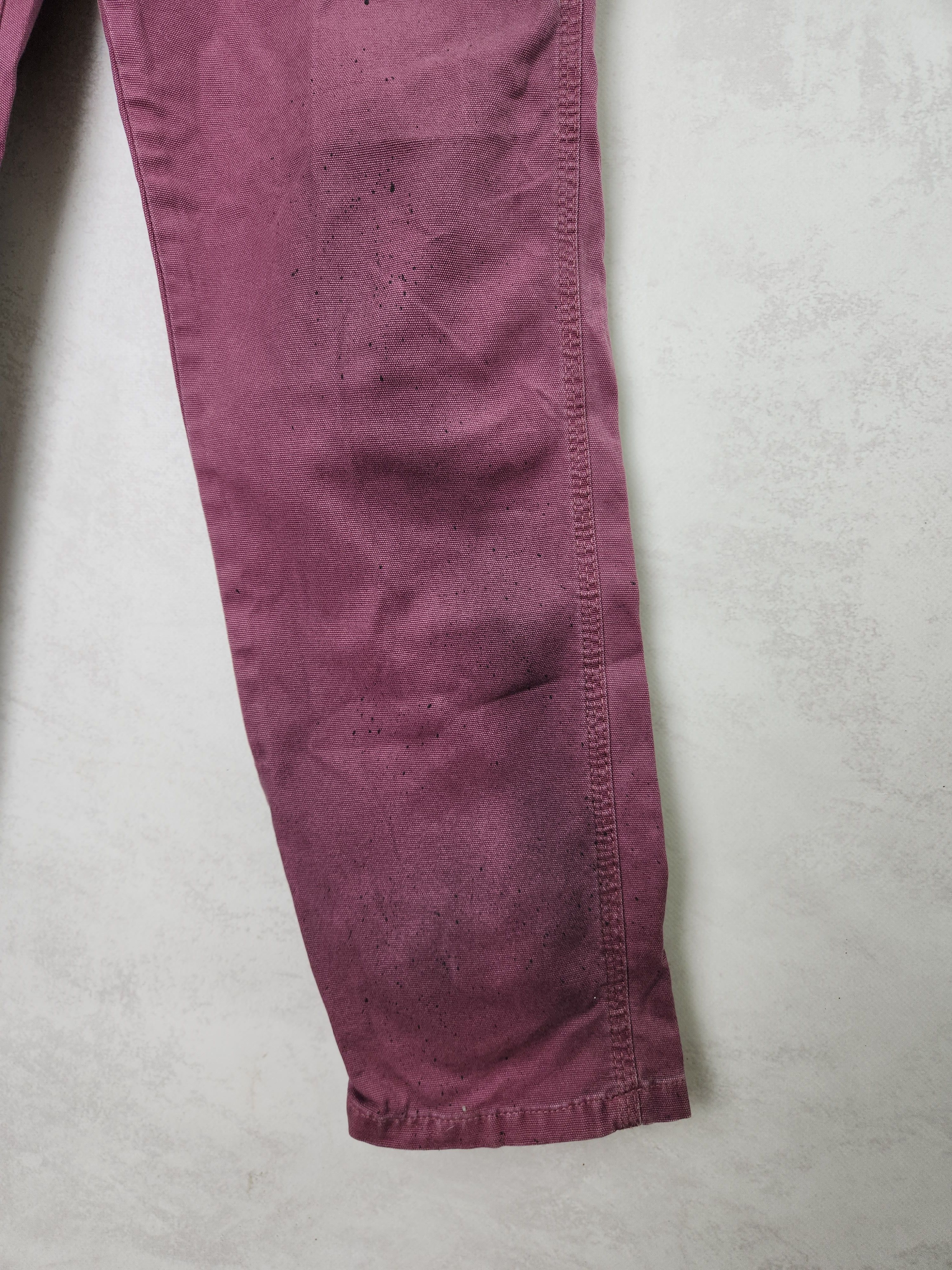 Carhartt Carhartt Wip womens Bib overall pants purple painted size S Size 28" / US 6 / IT 42 - 4 Thumbnail