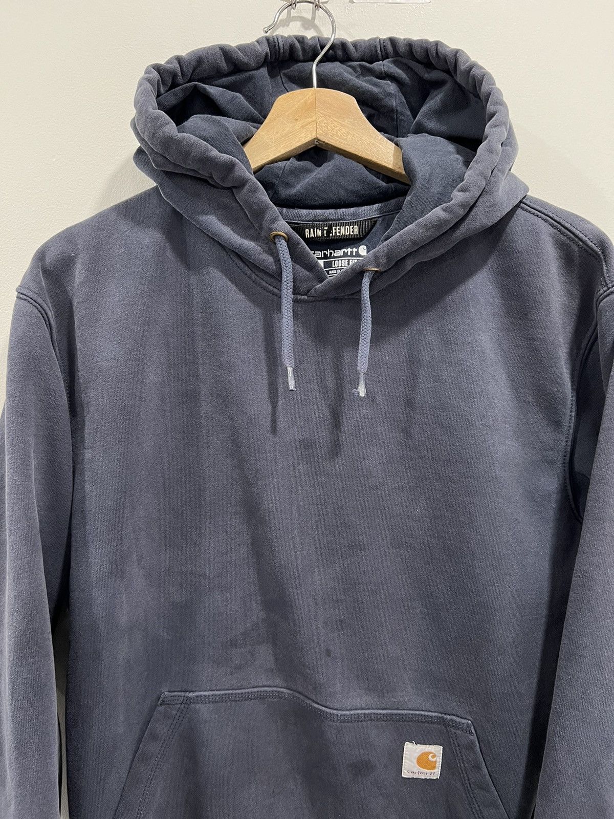 Carhartt × Vintage Vintage Carhartt Hoodie Sweater rain defender Size US M / EU 48-50 / 2 - 3 Thumbnail