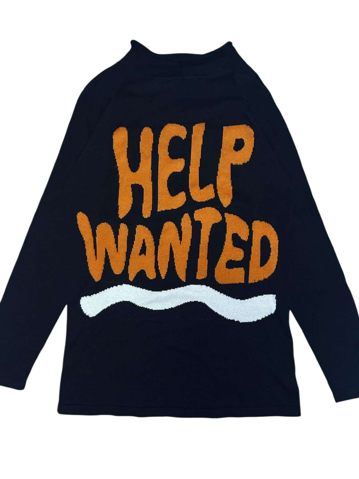 Jeremy Scott S/S 11 Runway Help Wanted Sweater Size S / US 4 / IT 40 - 3 Thumbnail