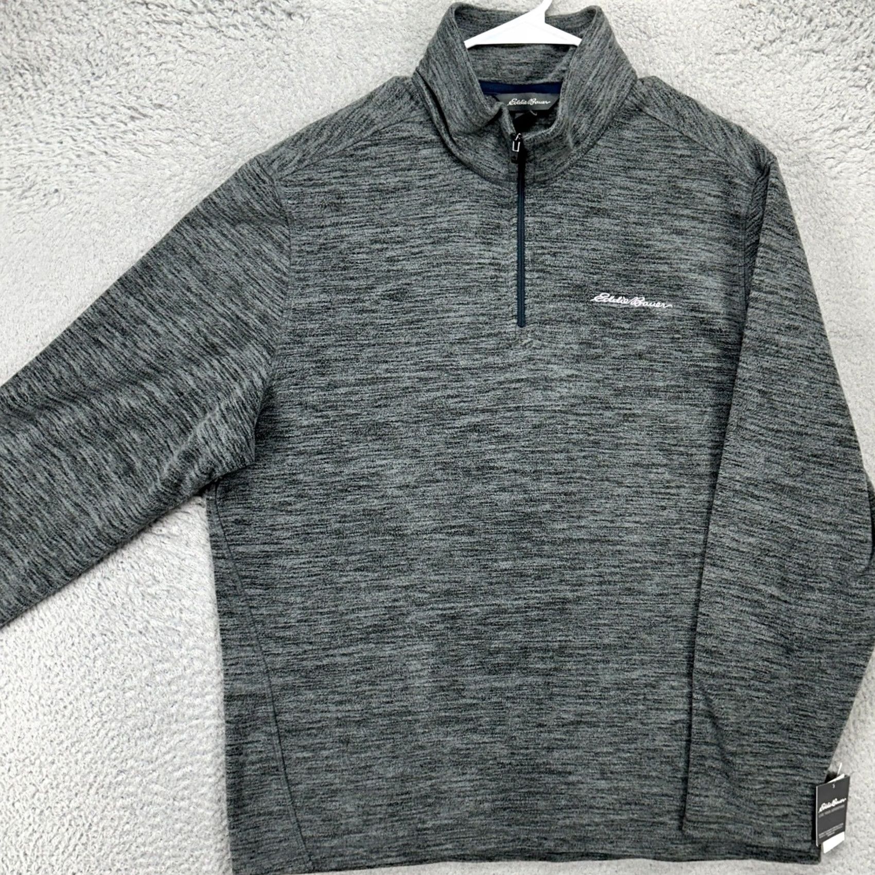 Eddie Bauer Eddie Bauer Sweatshirt Fleece Pullover Mens M Gray Quarter Zip Outdoor NEW Size US M / EU 48-50 / 2 - 2 Thumbnail