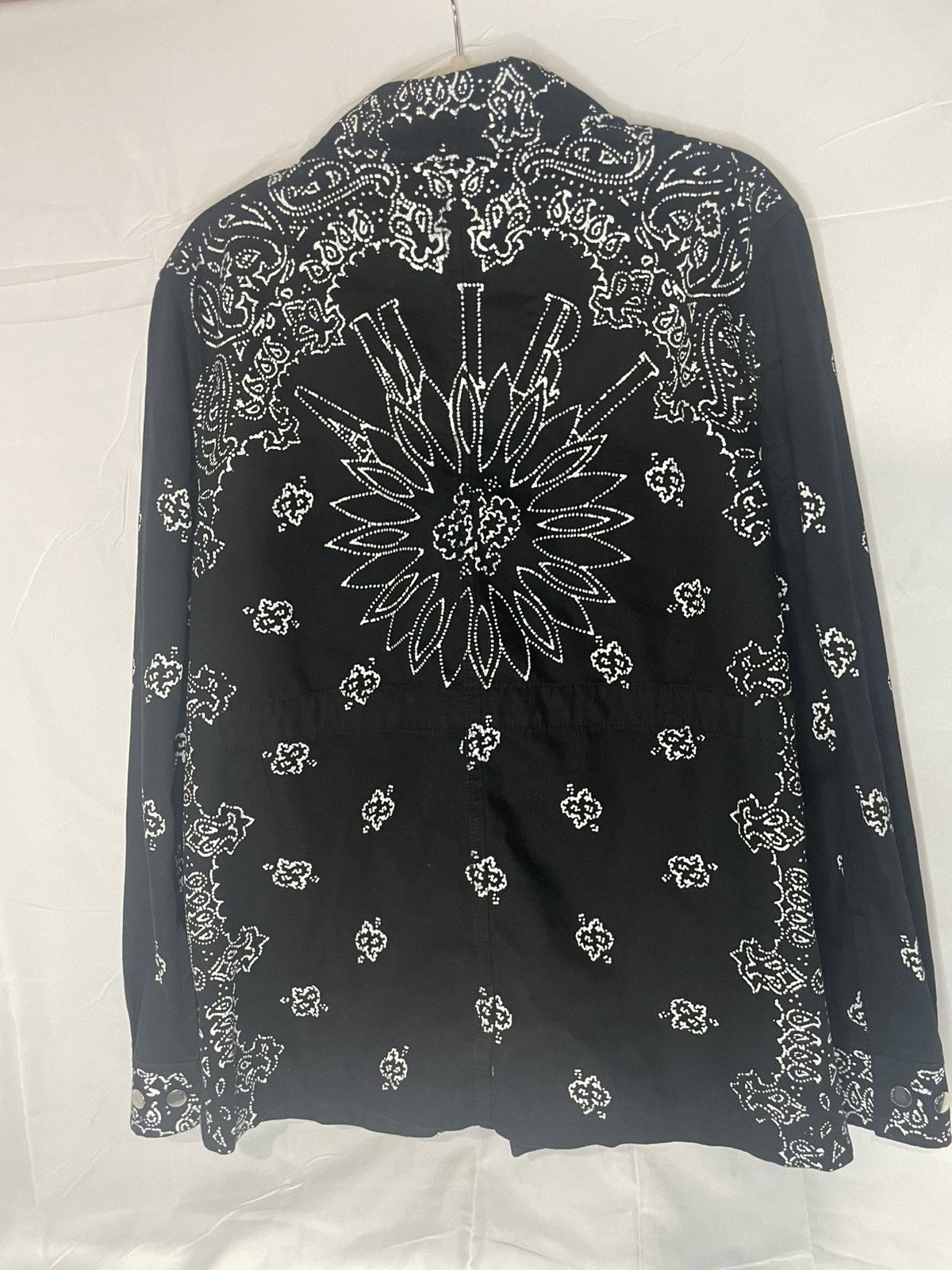 Amiri 2024 Zip Up AMIRI Bleach Bandana Denim Trucker Jacket NWT Size US M / EU 48-50 / 2 - 2 Thumbnail