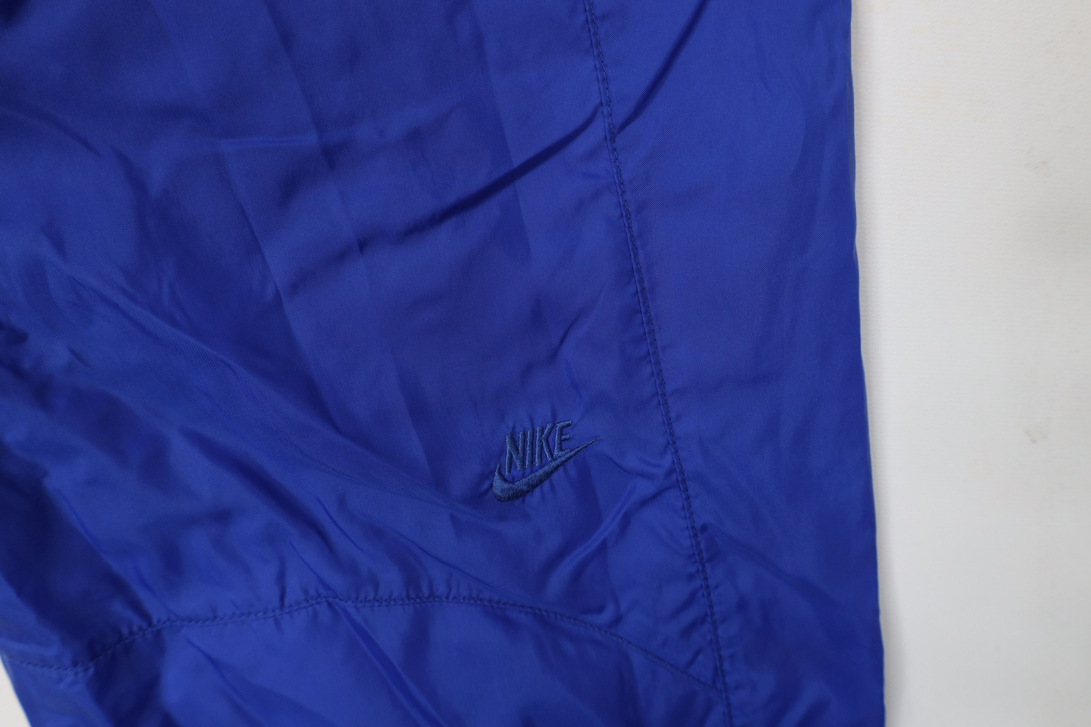Nike × Vintage Vintage 90s Nike Swoosh Windbreaker Nylon Joggers Pants Size US 36 / EU 52 - 5 Thumbnail