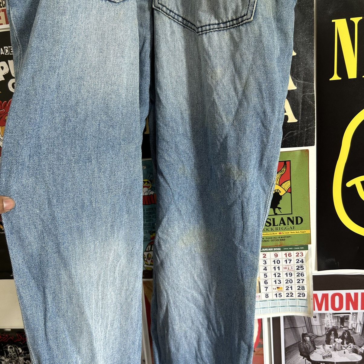 Vintage Vintage Gu Jeans Bid Overall Distressed Denim Size US 34 / EU 50 - 13 Thumbnail
