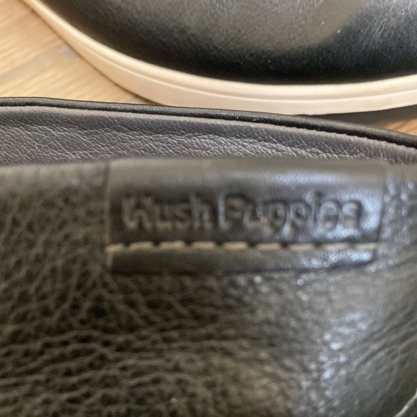 Hush Puppies Hush Puppies Black Leather Lace Up Bootie Size 9.5 Size US 9.5 / EU 42-43 - 8 Thumbnail