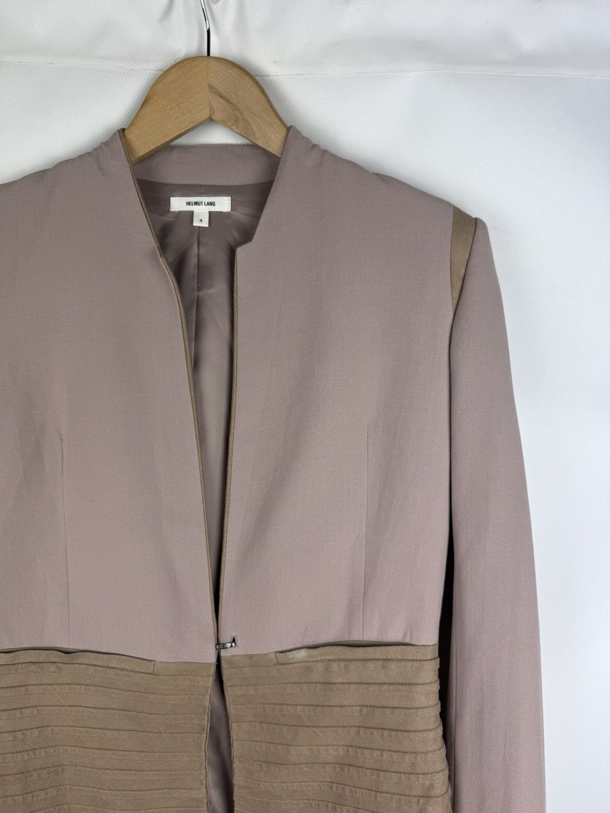 Helmut Lang Helmut Lang Ladies Wool / Viscose Blazer Jacket Size 4 Size S / US 4 / IT 40 - 5 Thumbnail