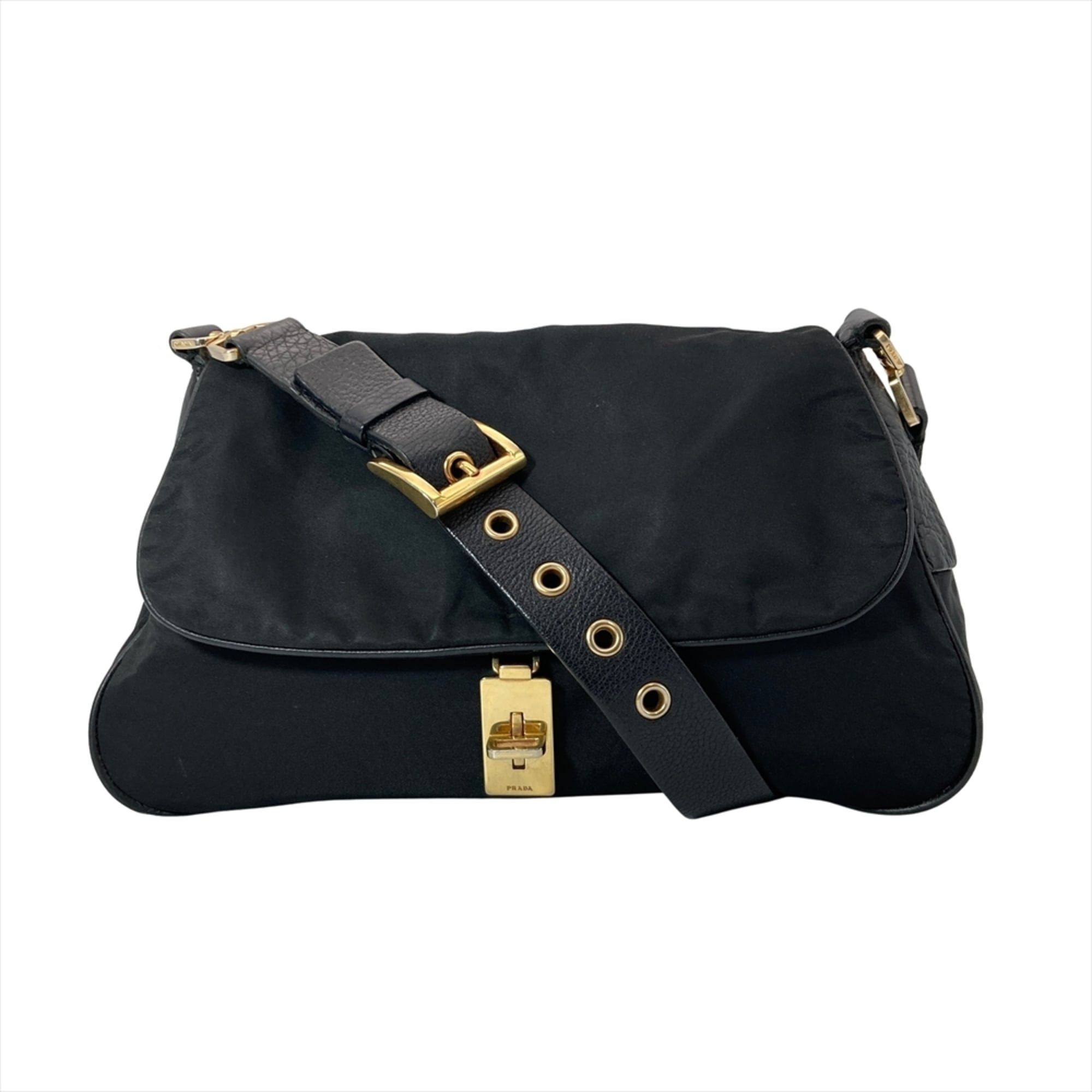 Prada Prada shoulder bag, nylon, black. Size ONE SIZE - 1 Thumbnail