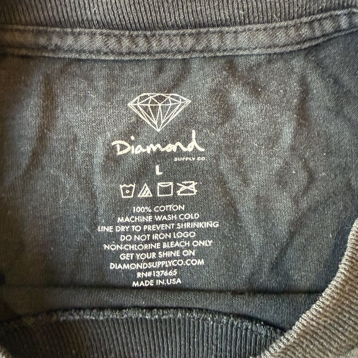 Used SS14 Diamond Supply Co. Nike SB Dunk High Tee Size L