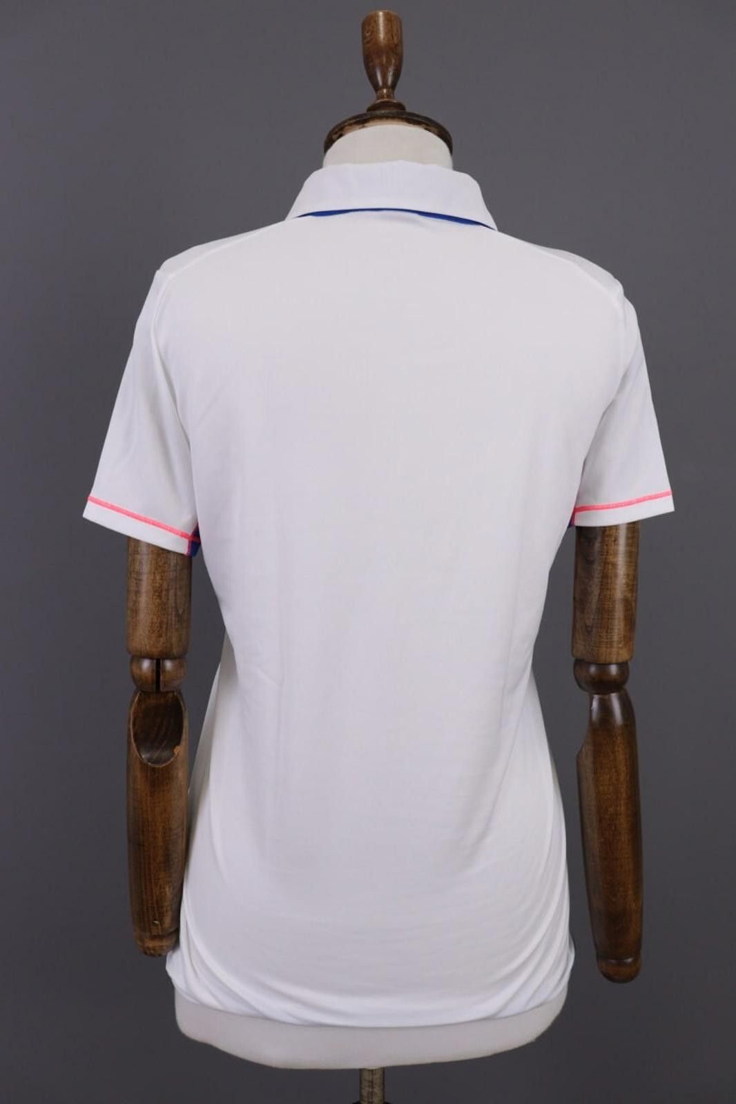 KJUS KJUS Ladies Brora SS Polo White Polo Shirt Size 38 / M Size M / US 6-8 / IT 42-44 - 10 Thumbnail