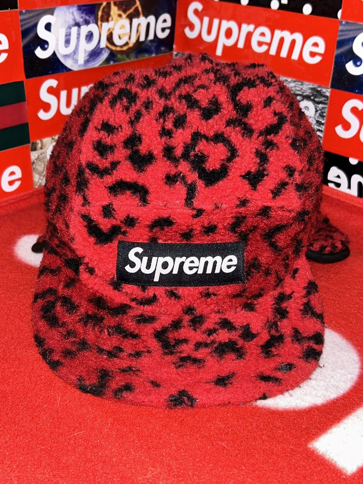 Goretex × Supreme Supreme Gore-TEX Leopard Camp Cap FW19 Deadstock