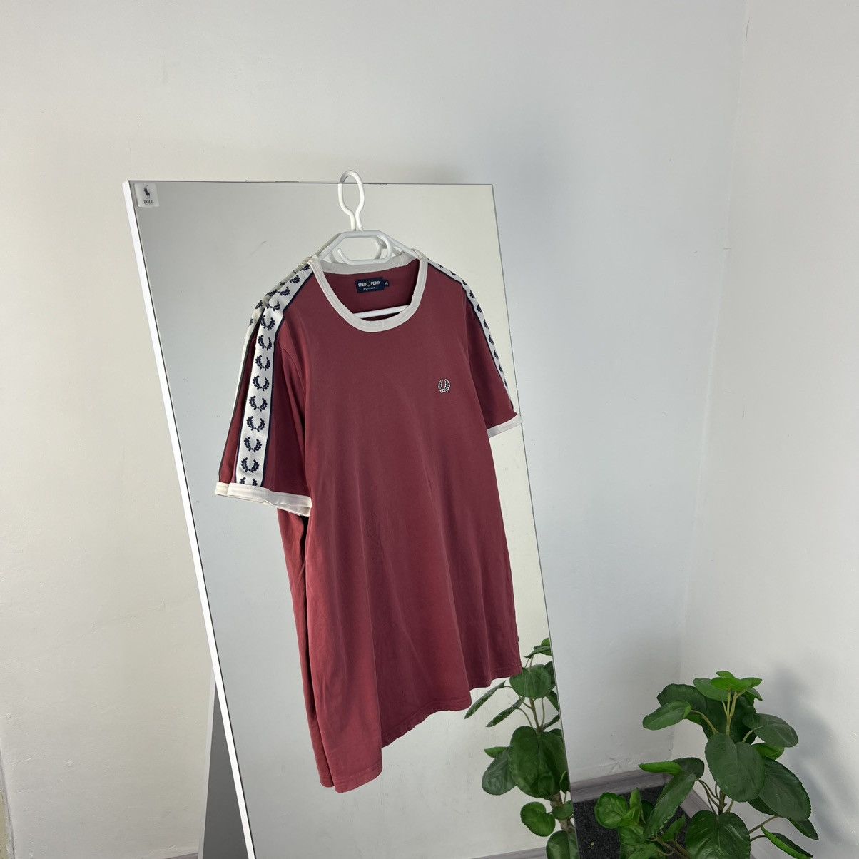 Fred Perry Luxury Fred Perry Multi Logo Lampas T-Shirt Size US XL / EU 56 / 4 - 1 Thumbnail