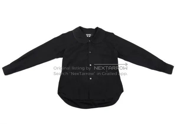 Comme des Garcons Comme Des Garcons Black Retro Crew Neck Shirt Top Size XS / US 0-2 / IT 36-38 - 2 Thumbnail
