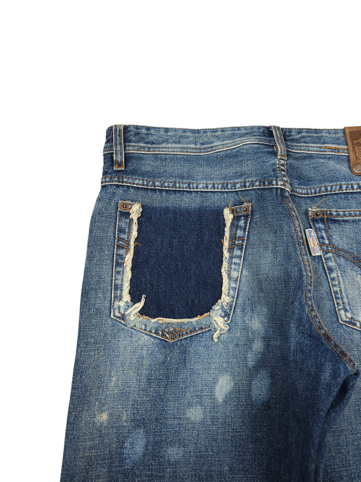 Dolce & Gabbana × Japanese Brand 💎 Size 29/30 Dolce Gabbana 90's Vintage Denim Jeans Y2K Size US 29 - 12 Thumbnail