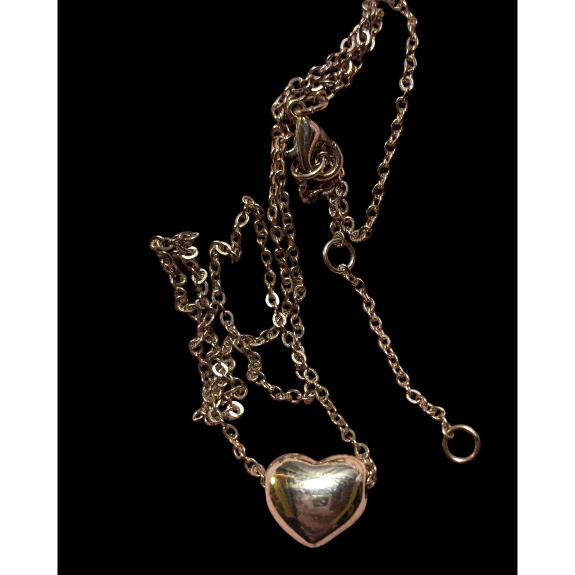 Other Minimalist Gold Tone Heart Pendant Necklace Size ONE SIZE - 4 Thumbnail
