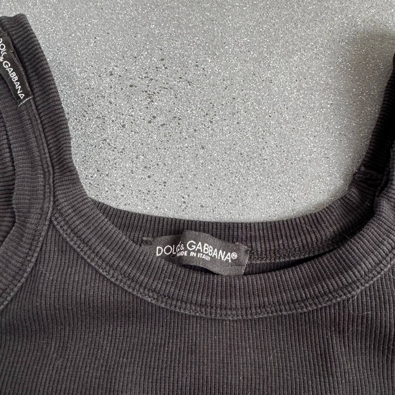 Dolce & Gabbana × Vintage Dolce & Gabbana Vintage Ribbed Tank Top Size S / US 4 / IT 40 - 6 Thumbnail