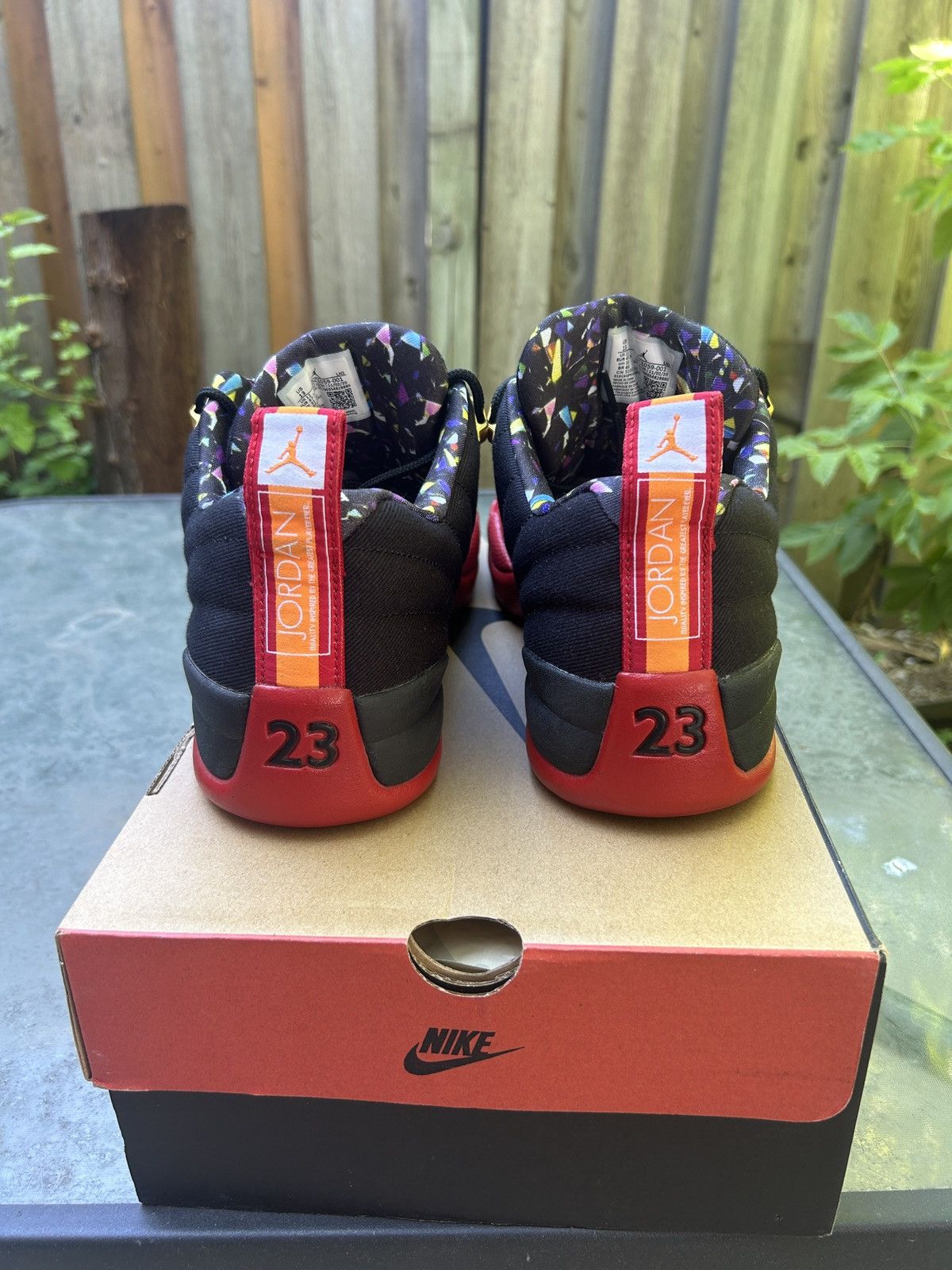 Jordan Brand Air Jordan 12 Retro Low Super Bowl Bred Size US 13 / EU 46 - 3 Thumbnail