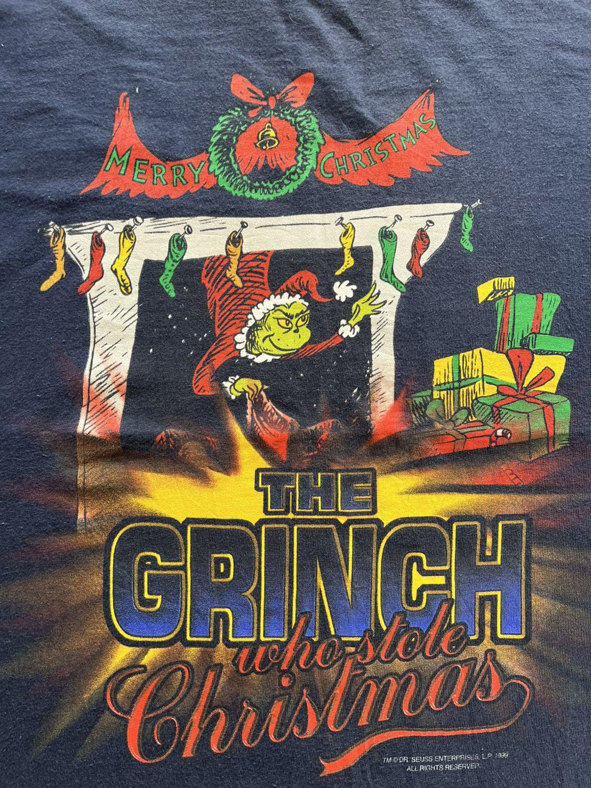 Vintage The Grinch t- shirt 1999’s Size US XL / EU 56 / 4 - 2 Thumbnail