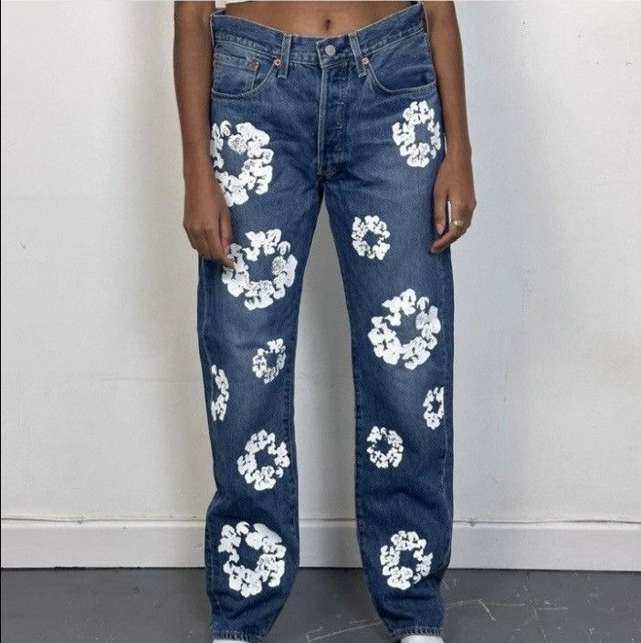 DENIM TEARS Levi’s x Denim Tears 501 Jeans - W31 L32 – Brand New w/ Box Size US 32 / EU 48 - 2 Thumbnail