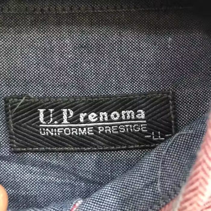 Flannel U.P Renoma Striped Design Flannel Shirt Size US L / EU 52-54 / 3 - 4 Thumbnail