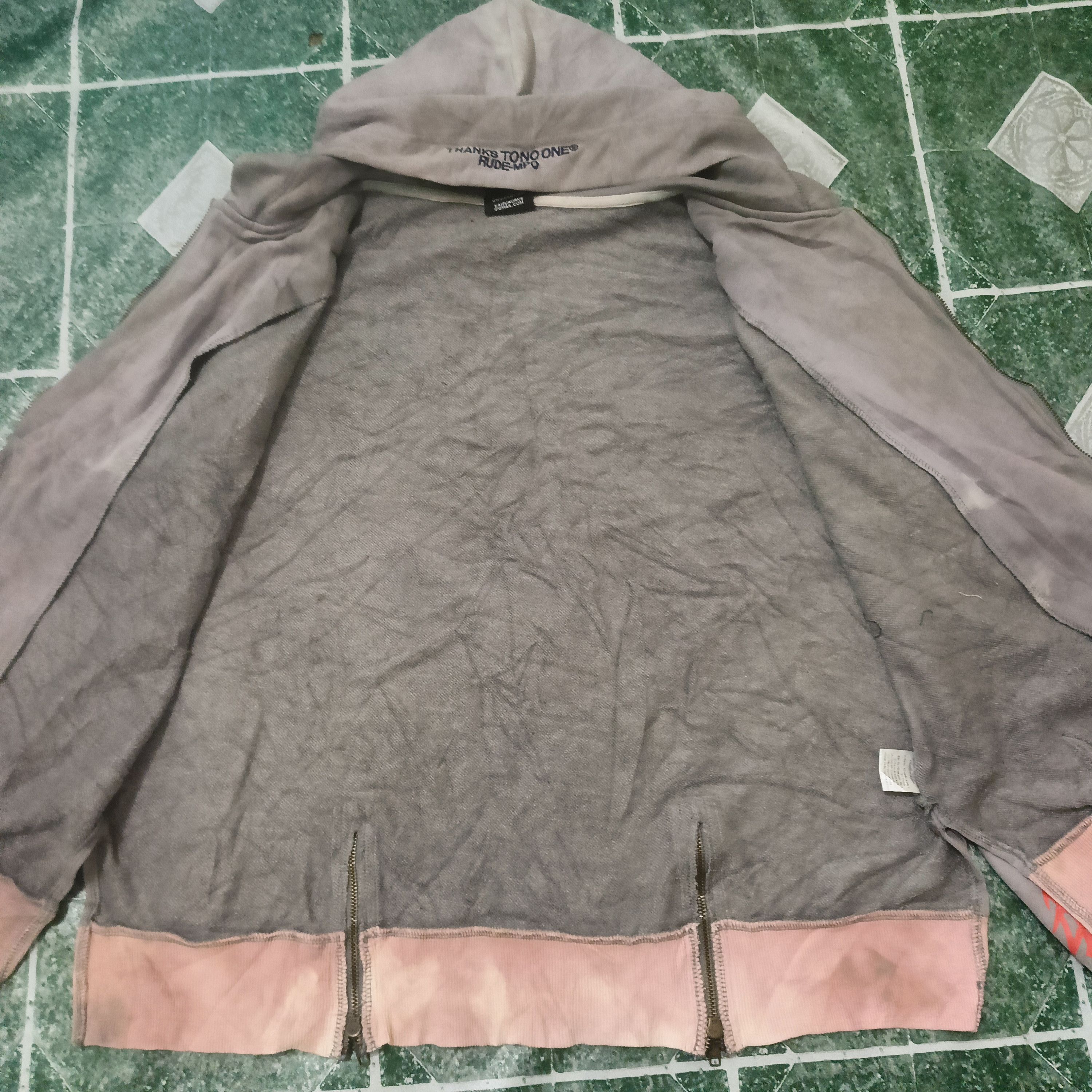 The GV Gallery MPQ by Kaizu Rude Mpq so sick of Human distressed hoodie Size US L / EU 52-54 / 3 - 13 Thumbnail