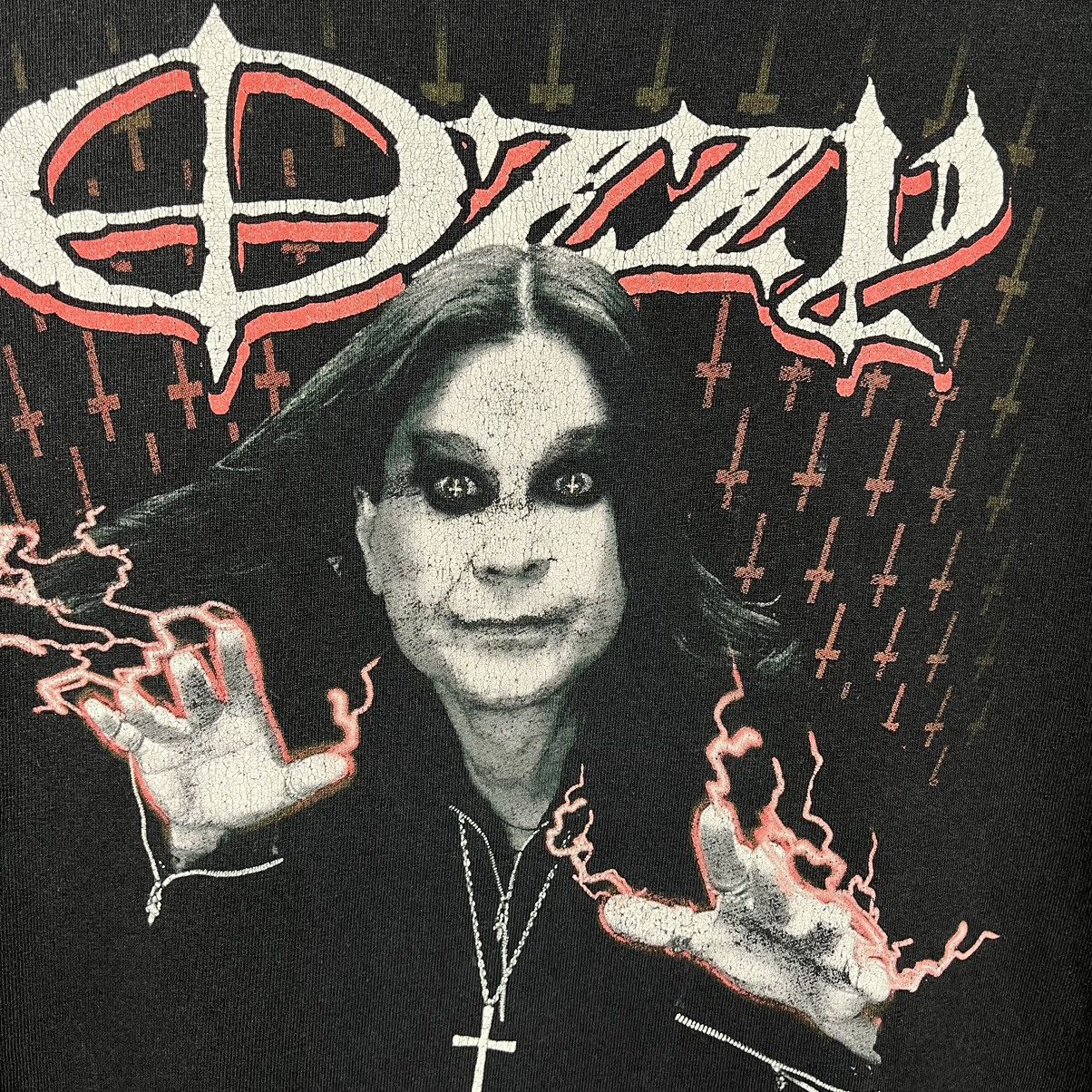 Band Tees Vintage Ozzy Osbourne Rare Concert T Shirt 2002 Size US L / EU 52-54 / 3 - 3 Thumbnail