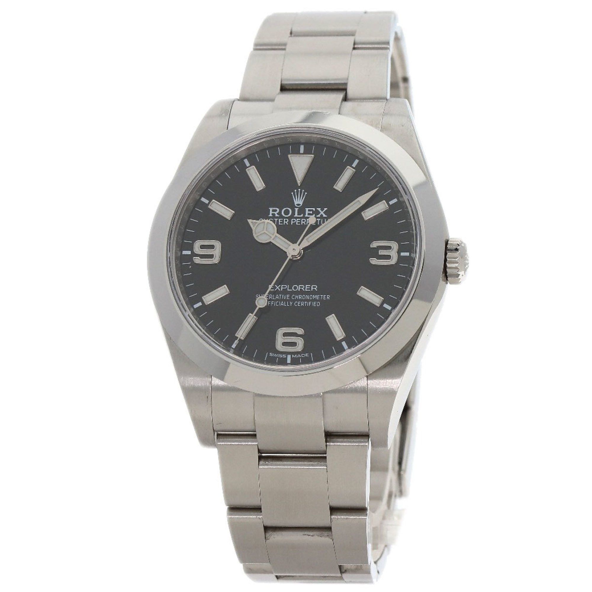 Rolex Rolex 214270 Explorer 1 Late Model Watch Stainless Steel SS Men's ROLEX Size ONE SIZE - 1 Thumbnail