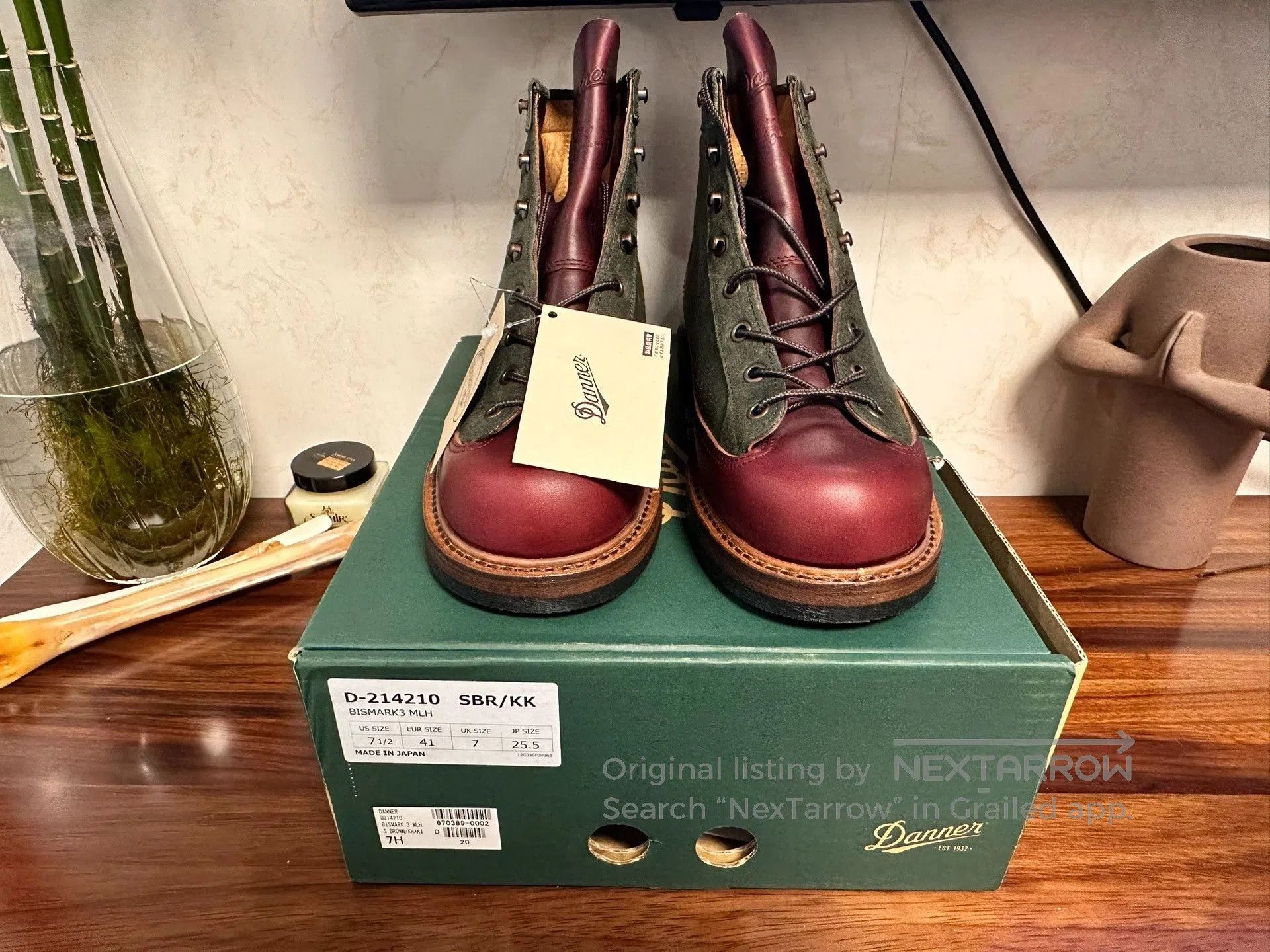 Danner Danner BISMARK3 Horween Leather Work Boots. Size US 7.5 / EU 40-41 - 9 Thumbnail