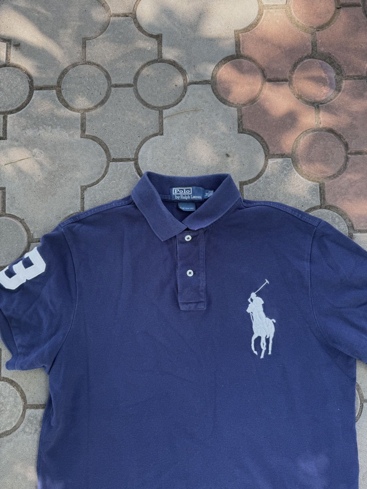 Polo Ralph Lauren Vintage Ralph Lauren Big Pony Polo Tee Size US M / EU 48-50 / 2 - 3 Thumbnail