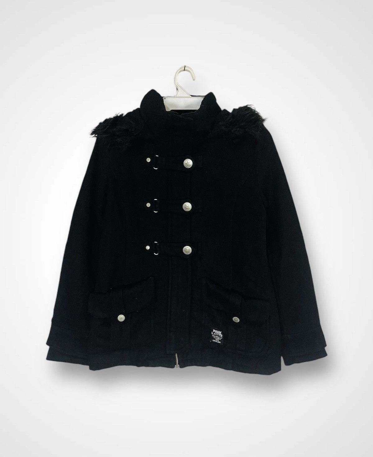Japanese Brand × KMRii × Yasuyuki Ishii Pink Latte Design Punk Bondage Wool Jacket (06) Size M / US 6-8 / IT 42-44 - 2 Thumbnail